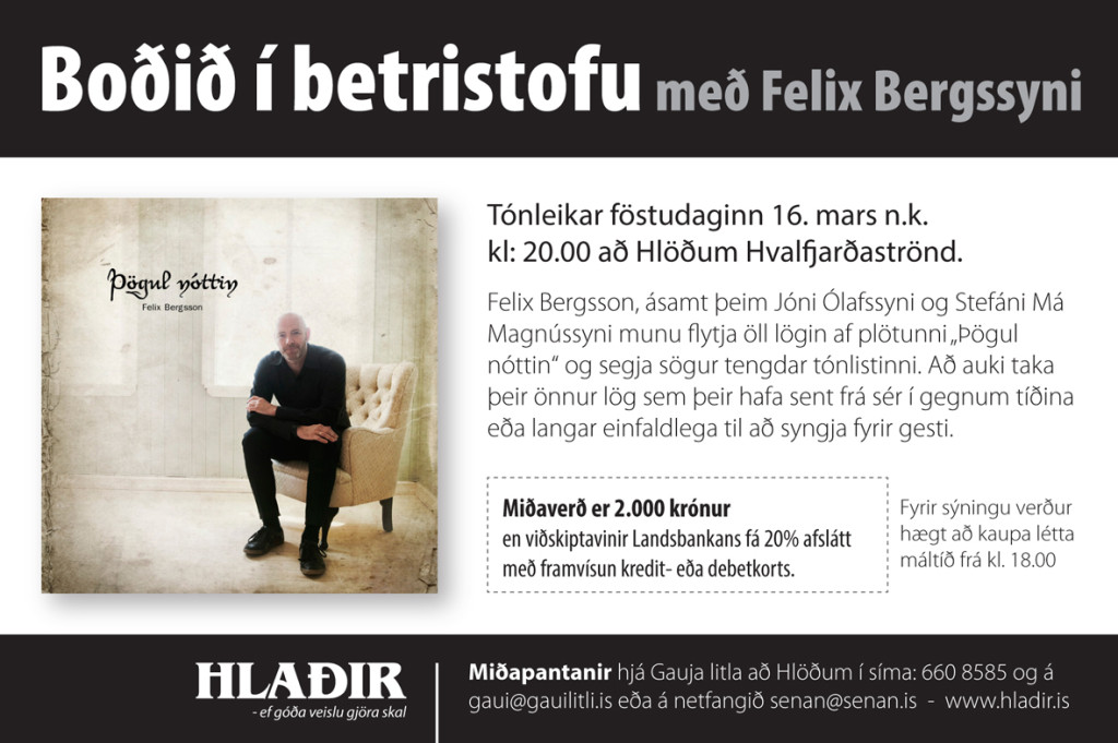 Felix að Hlöðum 2012